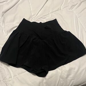 Elegant Black Women's Skorts